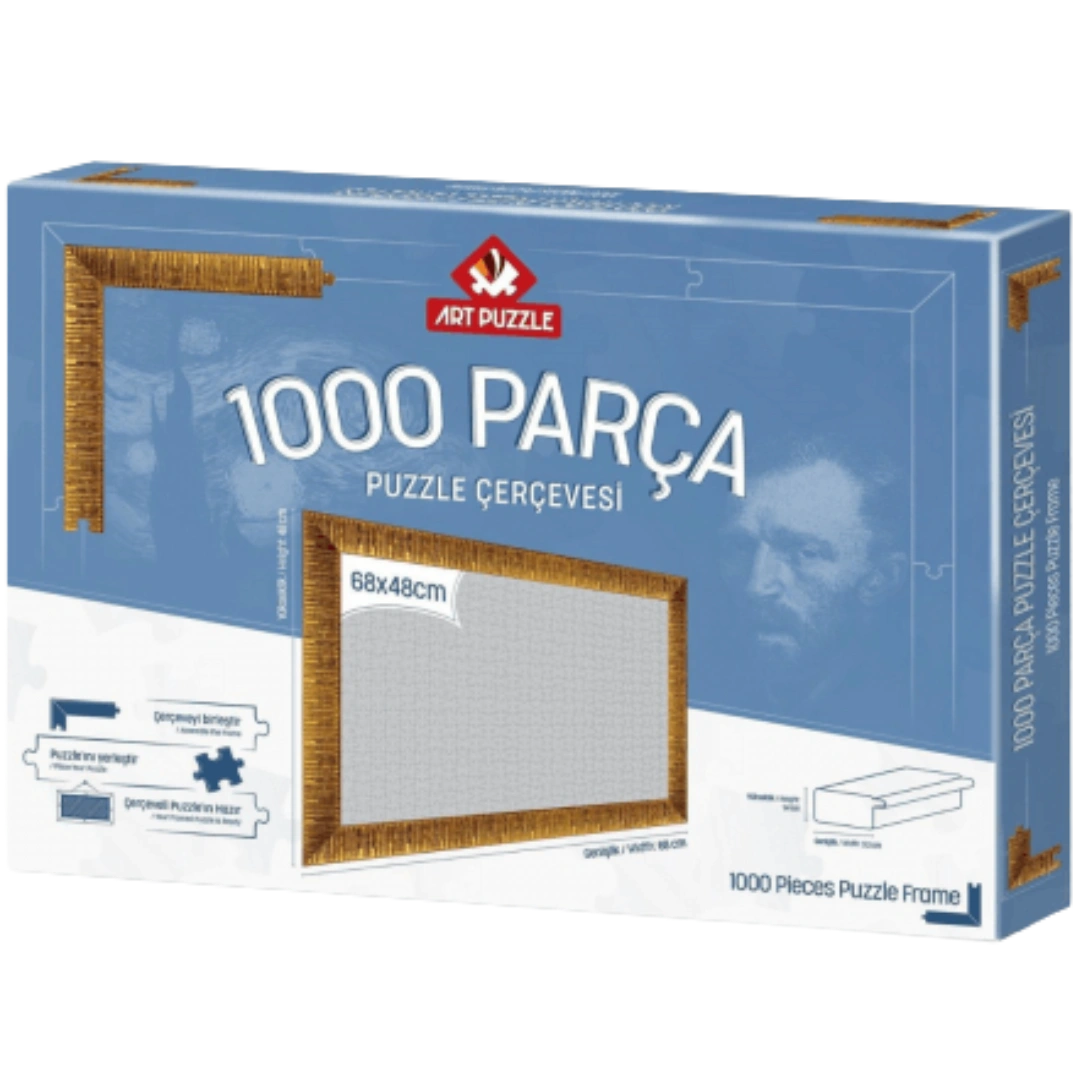 Златиста рамка Art Puzzle за пъзел – 1000 части
