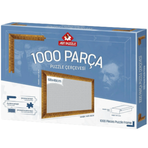 Златиста рамка Art Puzzle за пъзел – 1000 части