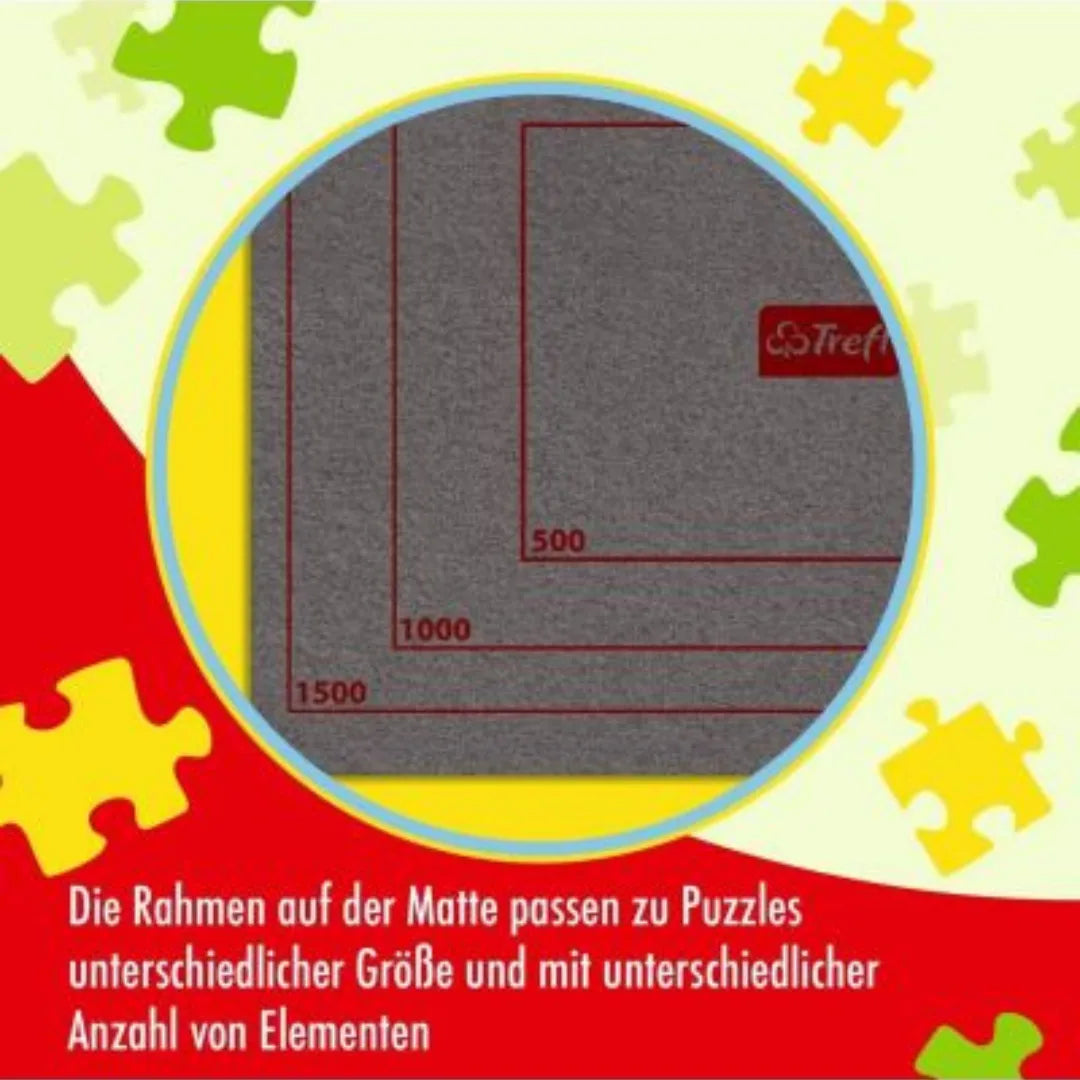 Килимче за редене и съхранение на пъзели Trefl – От 500 до 1500 части